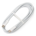 USB-Kabel USB-C / USB-C Verbinder 100W 1,5m weiß