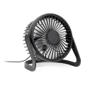 USB Tischventilator Ø 15 cm schwarz