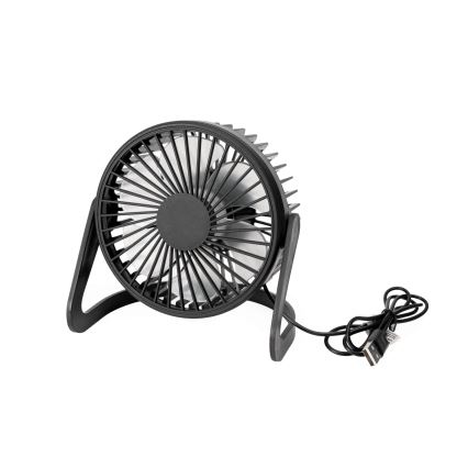 USB Tischventilator Ø 15 cm schwarz