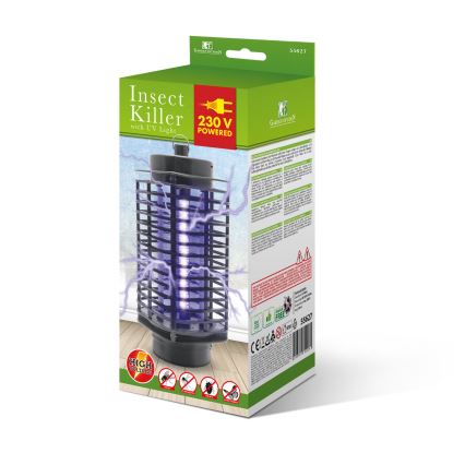 UV-Elektrischer Insektenfänger 1,2W/230V schwarz