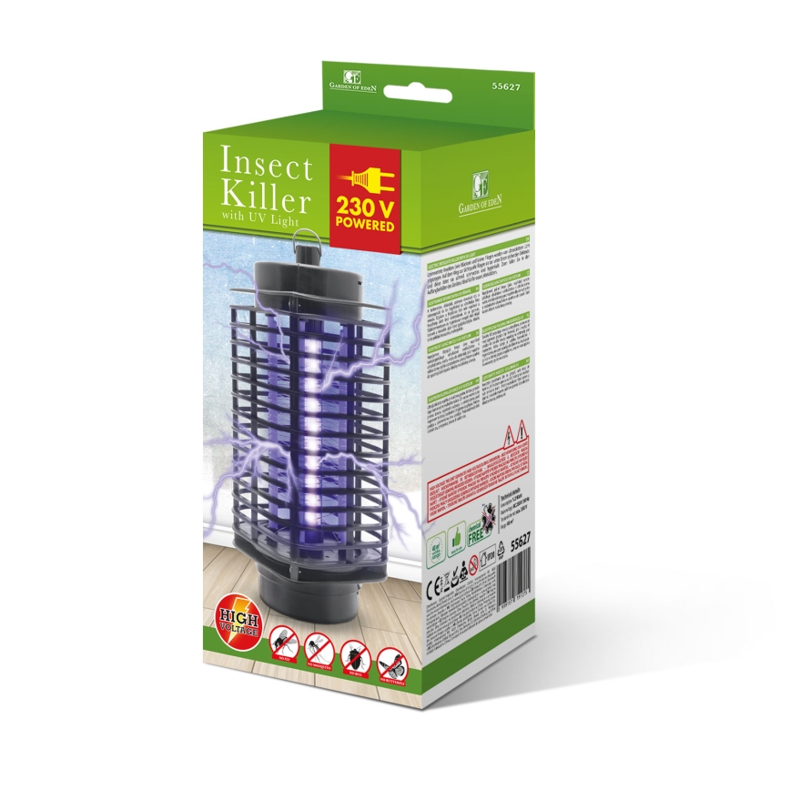 UV-Elektrischer Insektenfänger 1,2W/230V schwarz