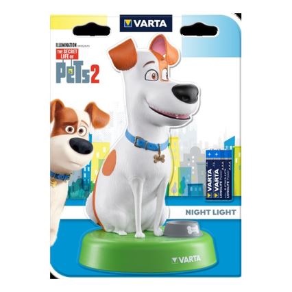 Varta 15641 - LED-Kinderlampe THE SECRET LIFE OF PETS LED/3xAAA