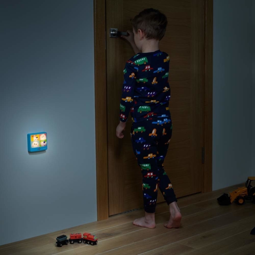 Varta 15642 - LED-Kinderwandleuchte mit Sensor THE SECRET LIFE OF PETS LED/3xAAA