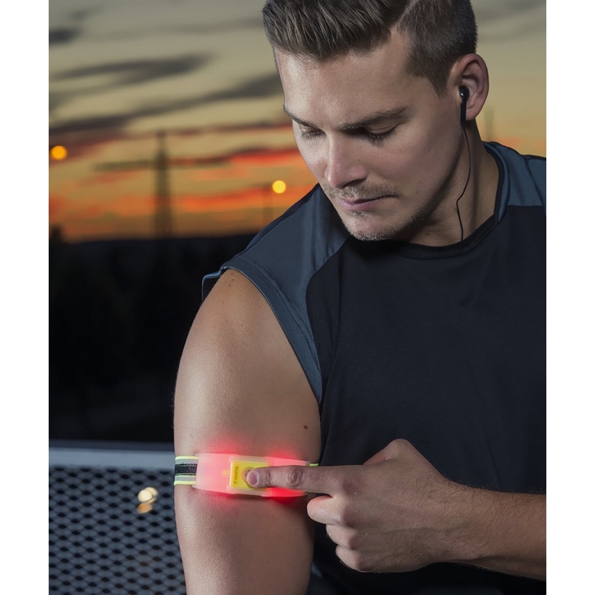 Varta 16620 - LED Reflektierender Armband für Sport treiben LED/2xCR2032