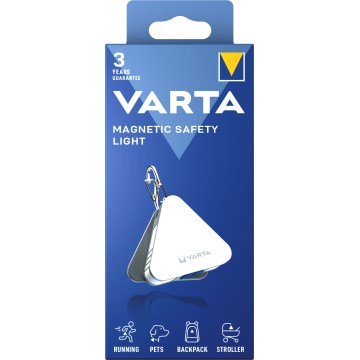 Varta 16621101121 - Tragbares LED-Licht mit Karabinerhaken LED/2xCR2032 IP54