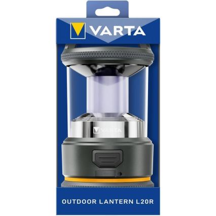 Varta 17550101111 - LED-Campinglampe L20 LED/3,6V 2600 mAh IP54