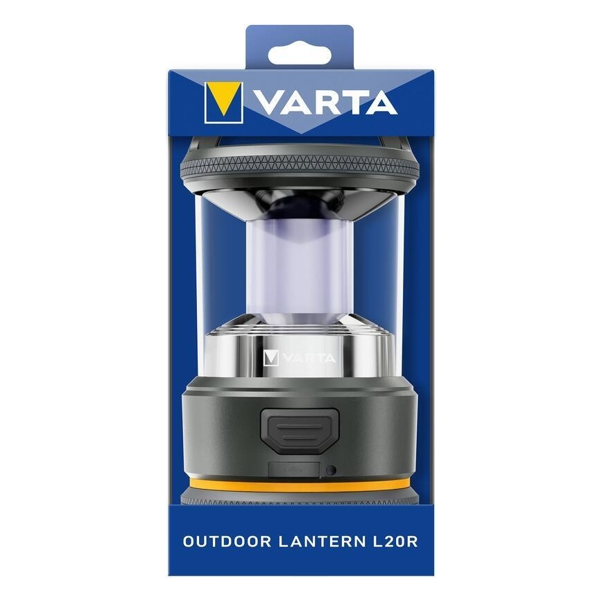 Varta 17550101111 - LED-Campinglampe L20 LED/3,6V 2600 mAh IP54