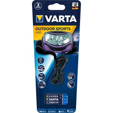 VARTA 18630 - LED Stirnlampe 2xLED/1W/3xAAA