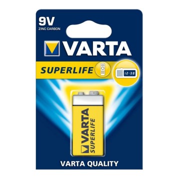 Varta 2022 - 1 St Zink-Kohle-Batterie SUPERLIFE 9V