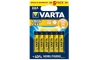 Varta 4103 - 6 St Alkali-Batterien LONGLIFE EXTRA AAA 1,5V