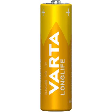 Varta 4106101736 - 6 Stück Alkaline-Batterien LONGLIFE AA 1,5V