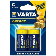 Varta 4114 - 2 St Alkalibatterie ENERGY C 1,5V