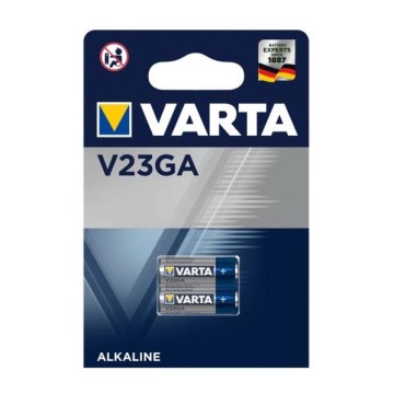 Varta 4223101402 - 2 Stk Alkalische Knopfzelle ELECTRONICS V23GA 12V