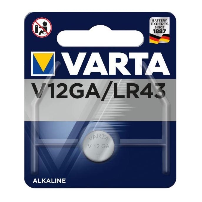 Varta 4278101401 - 1 Stk Alkalische Knopfzelle ELECTRONICS V12GA 1,5V