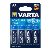 Varta 4906 - 4 St Alkali-Batterien LONGLIFE AA 1,5V