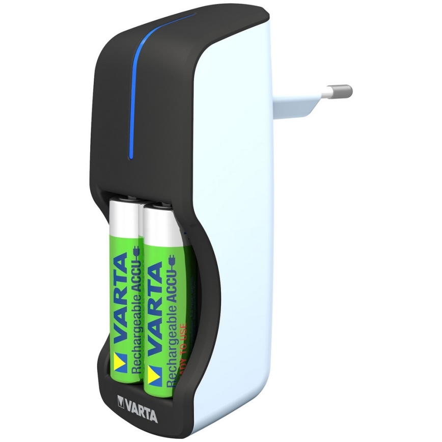 Varta 57646 - Batterieladegerät MINI 2xAA/AAA 230V