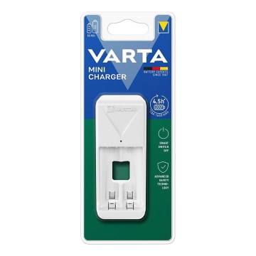 Varta 57656101401 - Batterieladegerät für 2x AA/AAA, 230 V
