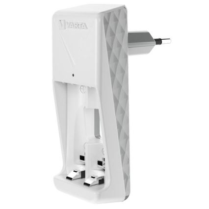 Varta 57656101401 - Batterieladegerät für 2x AA/AAA, 230 V