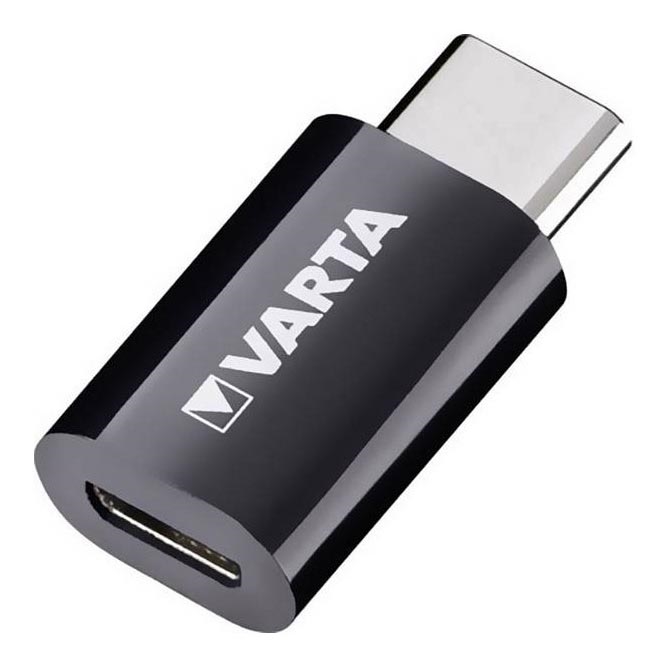 Varta 57945101401 - Mikro-USB-C-Adapter