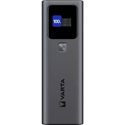 Varta 57984101111 - Powerbank mit LED-Display Power Delivery 27000 mAh/140W/3,7V