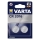 Varta 6016101402 - 2 Stk Lithium-Knopfzelle ELECTRONICS CR2016 3V