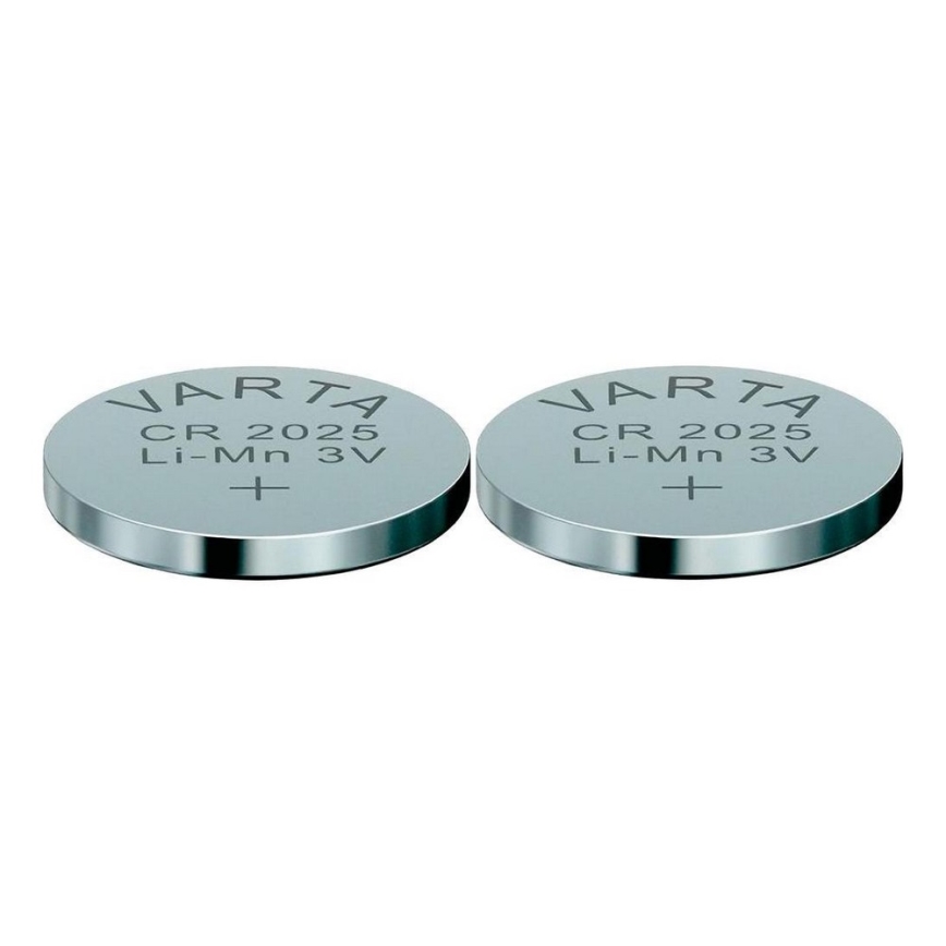 Varta 6025101402 - 2 Stk Lithium-Knopfzelle ELECTRONICS CR2025 3V