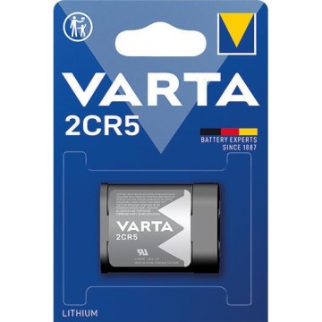 Varta 6203301401 - 1 Stück Lithium-Batterie 2CR5 6V 1400 mAh