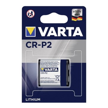 Varta 6204301401 - 1 pc Lithium-Foto-Batterie CR-P2 6V
