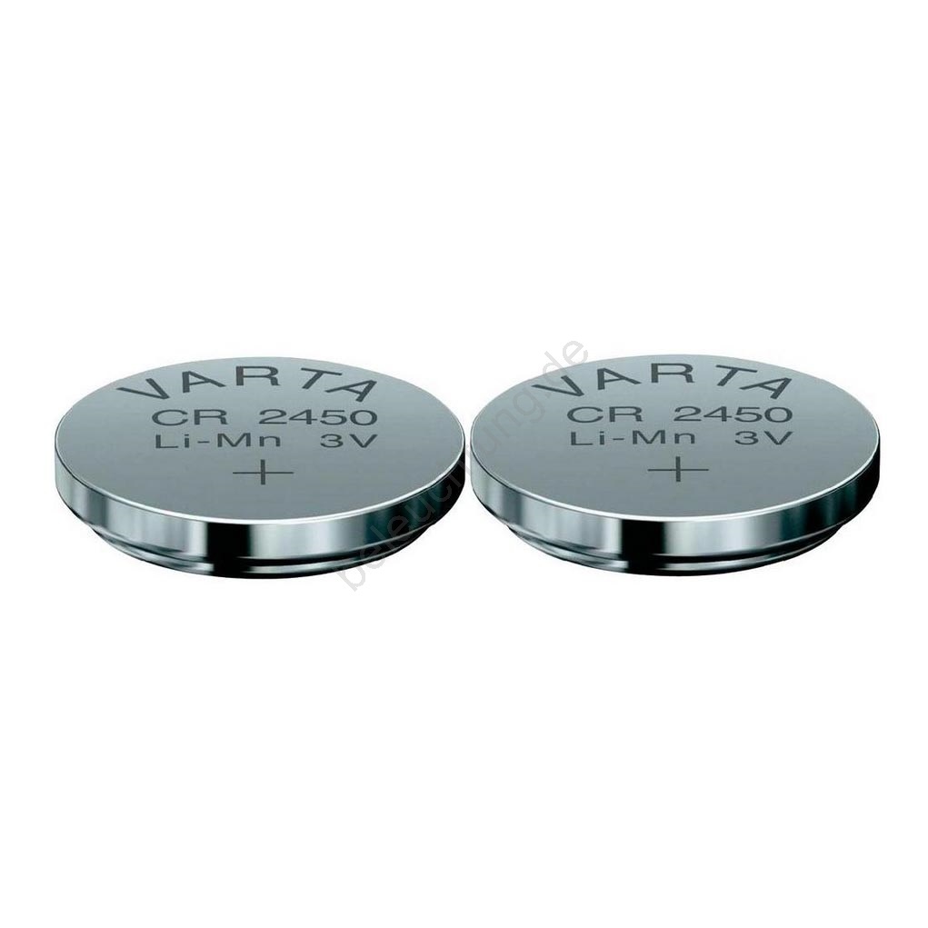 Varta Knopfzelle CR 2450 3 V 1 St. 570 MAh Lithium LITHIUM Coin Cr2450 Bli 1 650962