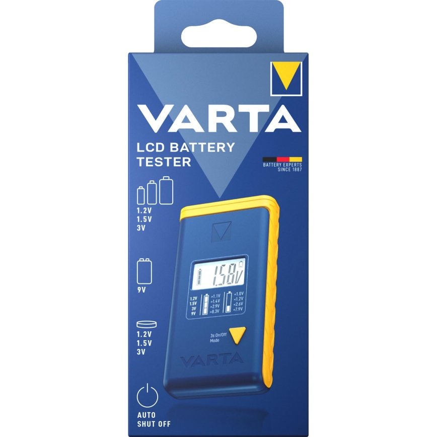Varta 893101111 - Batterie-Tester 3V 2xLR44