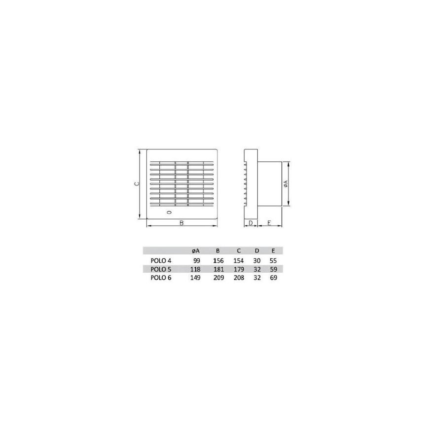 Ventilator 4/AZ/WC