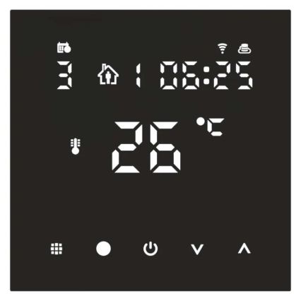 Verdrahteter Thermostat für Fußbodenheizung GoSmart 230/16A Wi-Fi