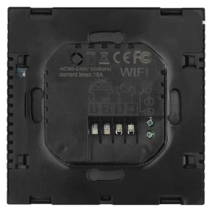 Verdrahteter Thermostat für Fußbodenheizung GoSmart 230/16A Wi-Fi