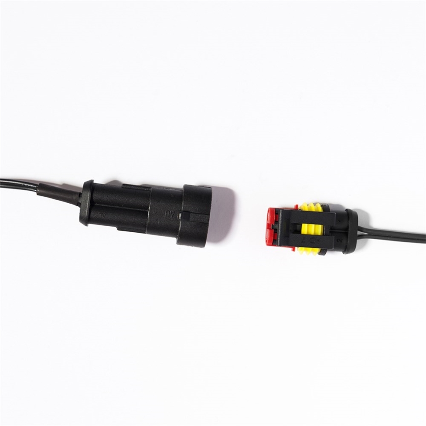 Erweiterbare LED-Außenlichterkette CONE FILAMENT 20×E10 14 m klar/warmweiß IP44, Hergestellt in Tschechien