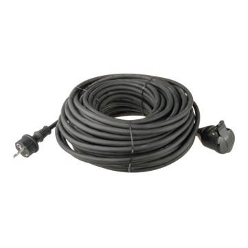 Verlängerungskabel GUMMI 1-fach 20m