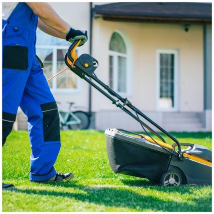 Verlängerungskabel LINEA G, 1-fach, 20 m, orange