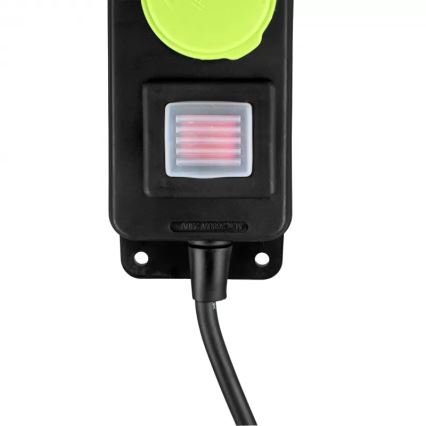 Verlängerungskabel mit Schalter, 3-fach, 10m, IP44