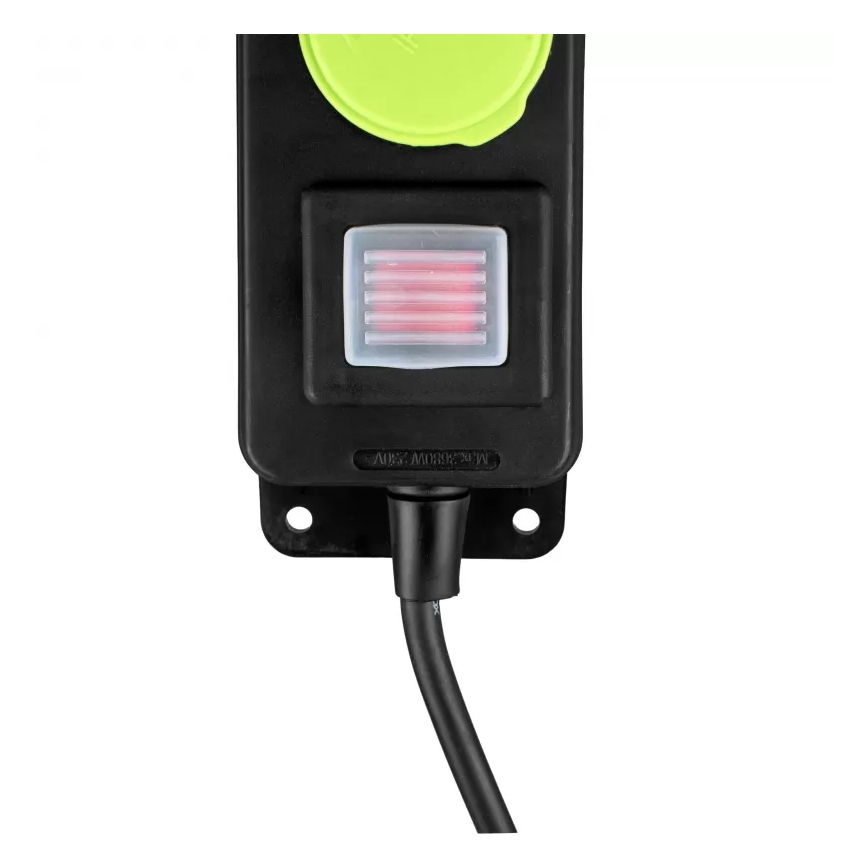 Verlängerungskabel mit Schalter, 3-fach, 10m, IP44