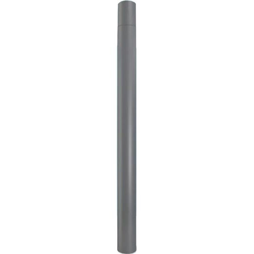 Verlängerungsstange für Außenleuchtenmast BASE, 1 m, grau
