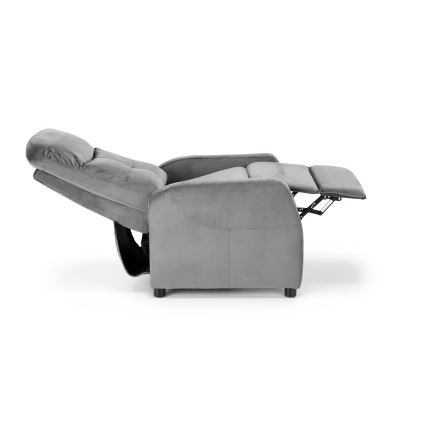 Verstellbarer Sessel FELIPE, grau