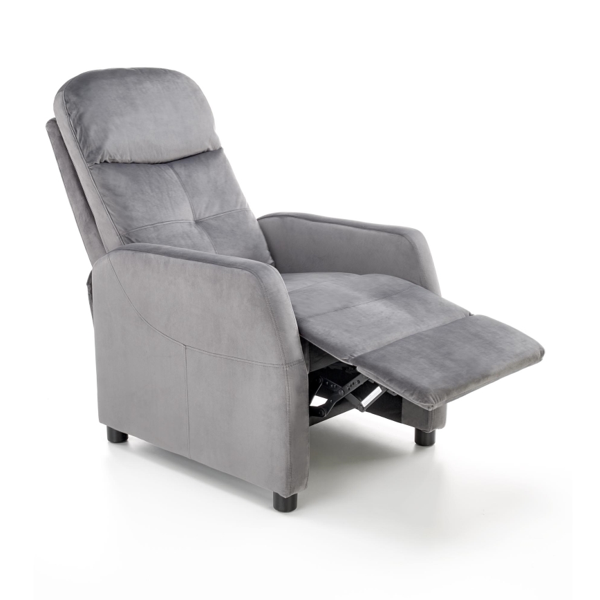Verstellbarer Sessel FELIPE, grau