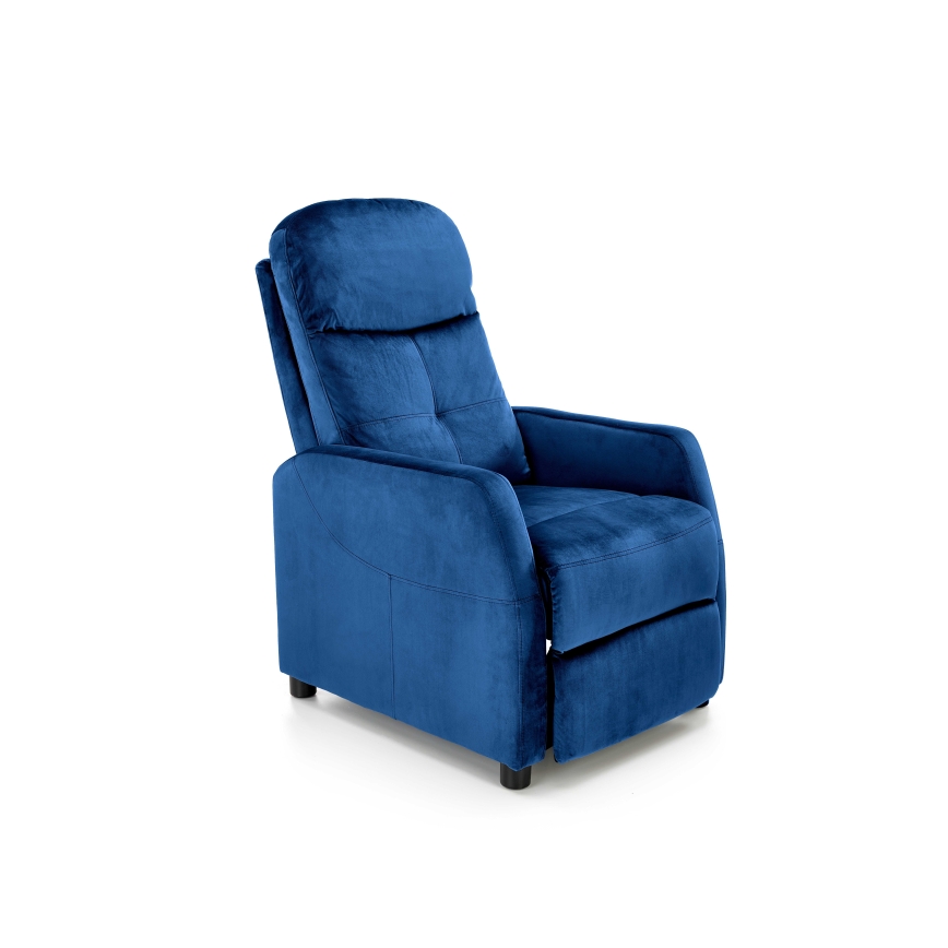 Verstellbarer Sessel FELIPE in Blau