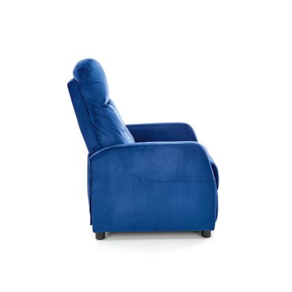 Verstellbarer Sessel FELIPE in Blau