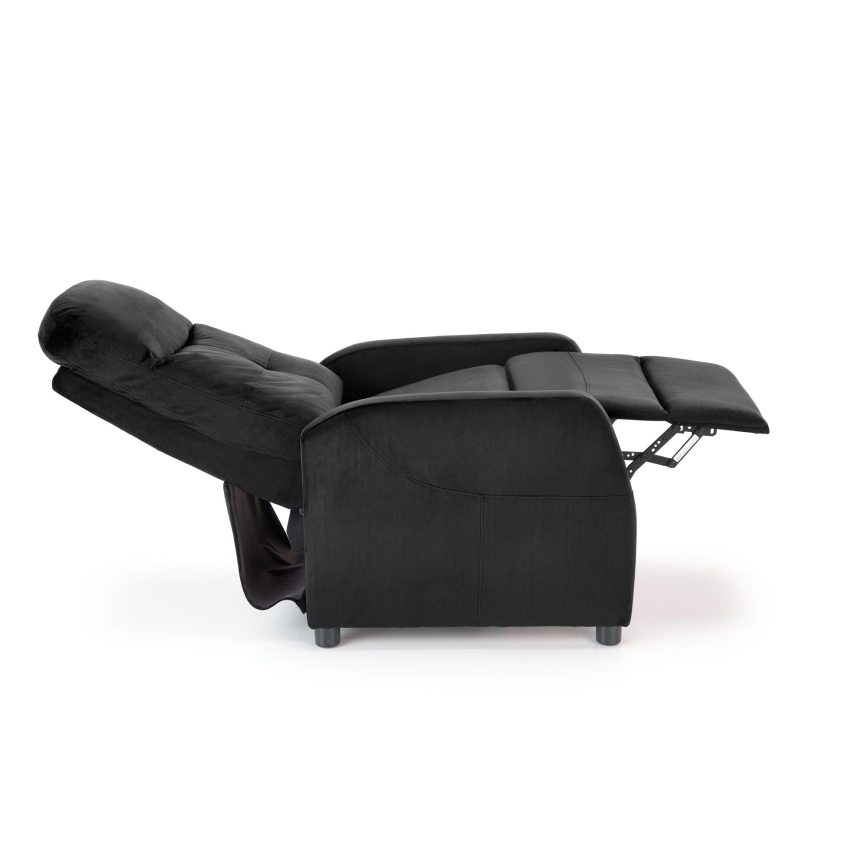 Verstellbarer Sessel FELIPE, schwarz