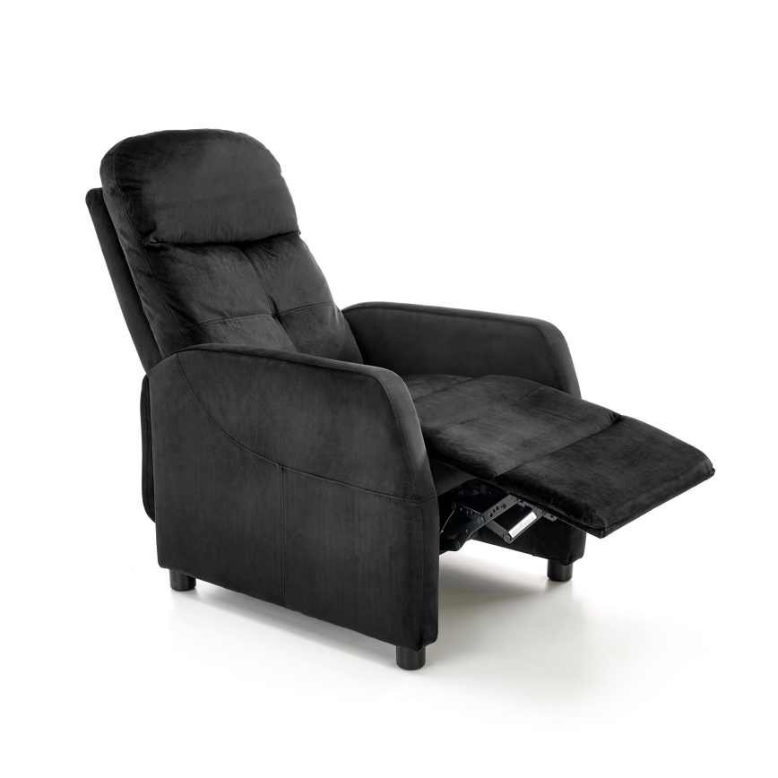 Verstellbarer Sessel FELIPE, schwarz