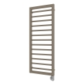 Vertaduro - Badezimmerheizkörper mit Thermostat ADEL 600W 128x50 cm Taupe