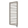 Vertaduro - Badezimmerheizkörper mit Thermostat ADEL 600W 128x50 cm Taupe