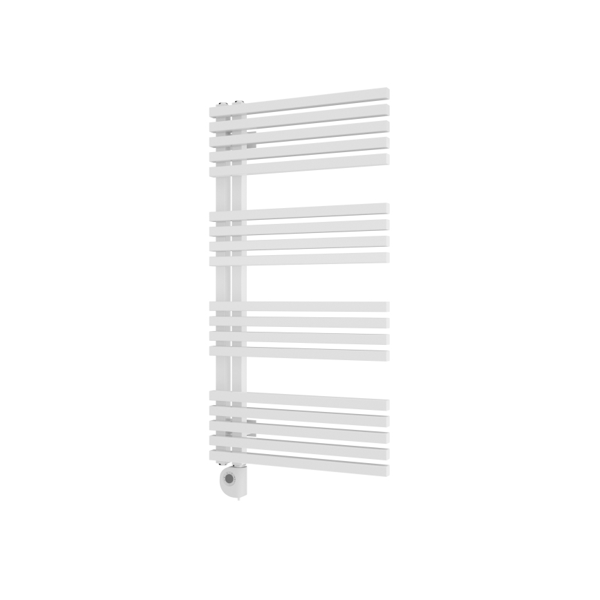 Vertaduro - Badezimmerheizkörper mit Thermostat MICHELLE, 600 W, 97 x 50 cm, weiß