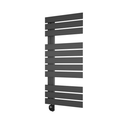 Vertaduro - Badezimmerheizkörper mit Thermostat ZIVA 500W 109x50 cm Anthrazit