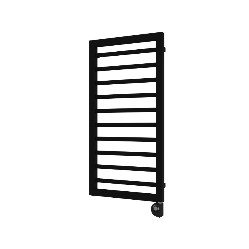 Vertaduro - Badheizkörper mit Thermostat ADEL 400W 100x50 cm schwarz